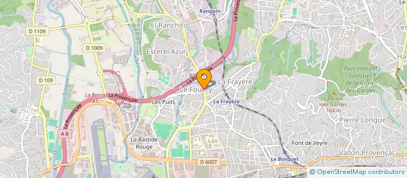 localisation de l'entreprise CTIM LES CARAVELLES  CANNES