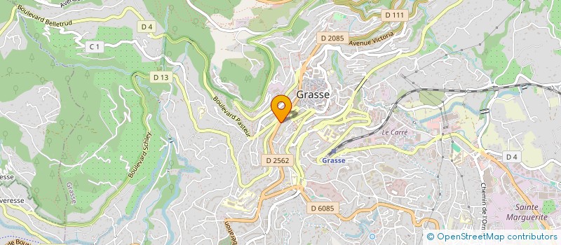 localisation de l'entreprise CTIM LES CEDRES  GRASSE