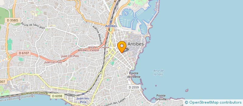 localisation de l'entreprise CTIM LES COLLINES DE CIRCE à ANTIBES