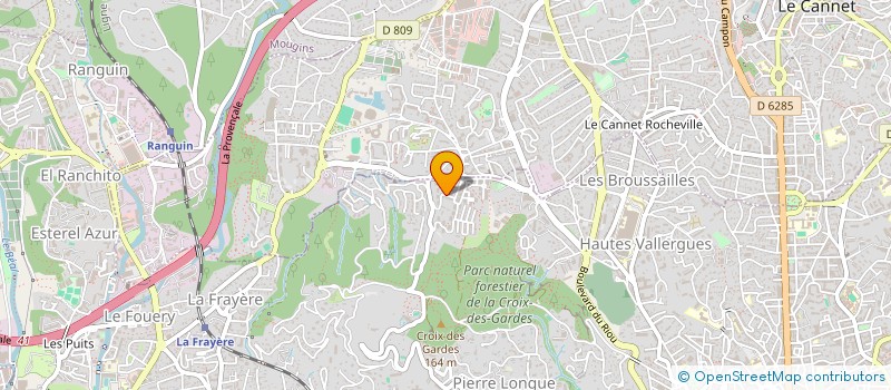 localisation de l'entreprise CTIM LES CONSULS  CANNES