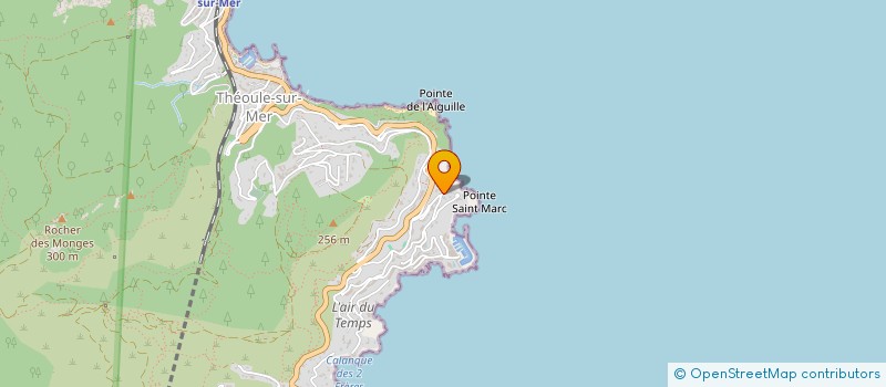 localisation de l'entreprise CTIM LES JARDINS DE LA GALERE  THEOULE-SUR-MER