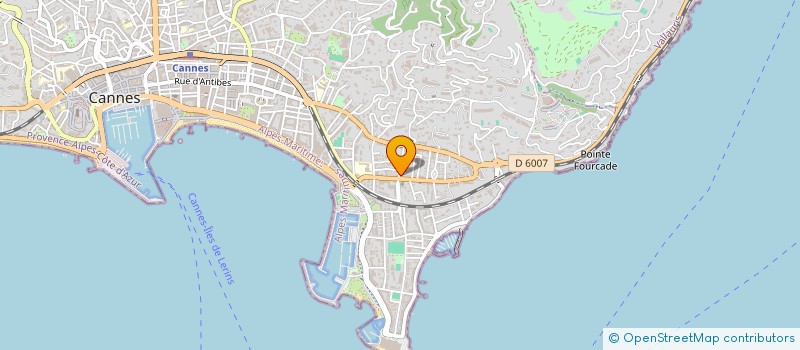 localisation de l'entreprise CTIM LES LISERONS  CANNES