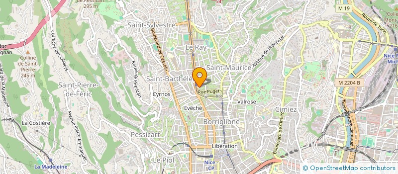 localisation de l'entreprise CTIM LES RESIDENCES BOERS à NICE