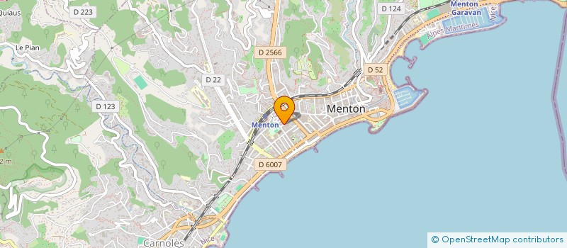 localisation de l'entreprise CTIM LITTLE PALACE  MENTON