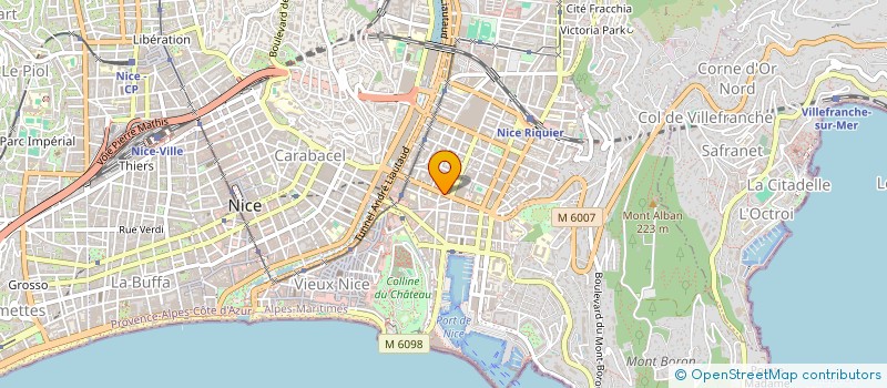 localisation de l'entreprise CTIM LUCIOLES  NICE
