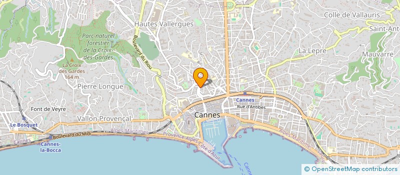 localisation de l'entreprise CTIM MAISON BLANCHE à CANNES