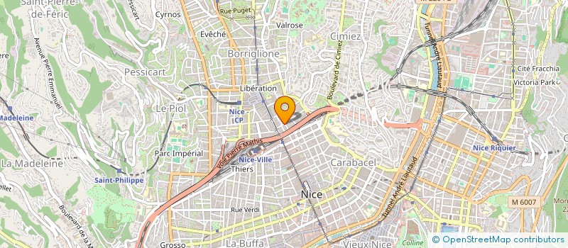 localisation de l'entreprise CTIM MARCEAU 29 à NICE