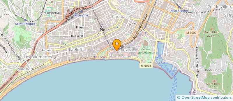 localisation de l'entreprise CTIM MARI 5  NICE