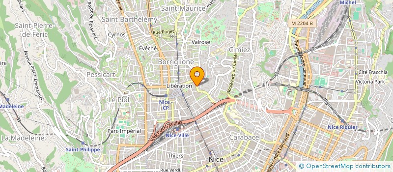 localisation de l'entreprise CTIM MARIGNY  NICE