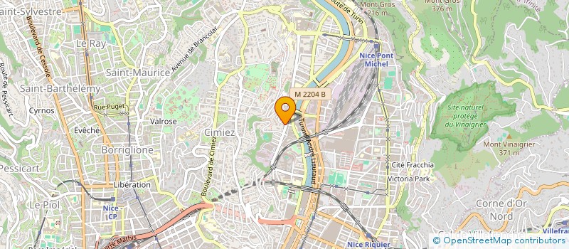 localisation de l'entreprise CTIM MATCLAU à NICE