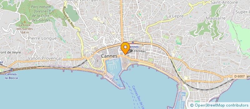 localisation de l'entreprise CTIM MERIMEE 13  CANNES