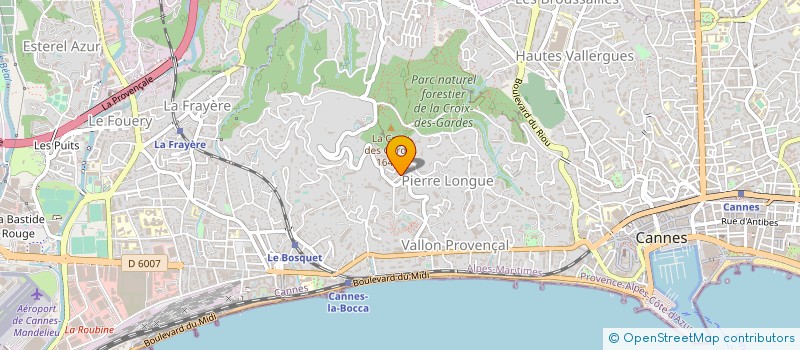 localisation de l'entreprise CTIM MIMOSEES  CANNES