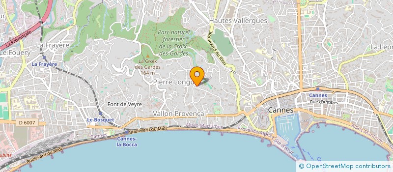 localisation de l'entreprise CTIM MONTEREY  CANNES