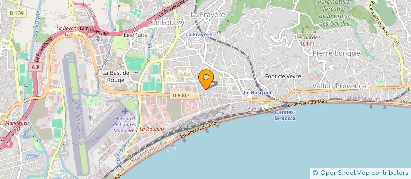 localisation de l'entreprise CTIM MORELIA  CANNES