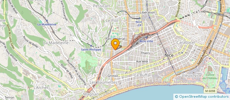 localisation de l'entreprise CTIM MOUSTIER  NICE