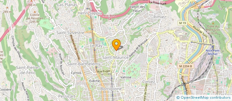 localisation de l'entreprise CTIM NATCHEZ à NICE