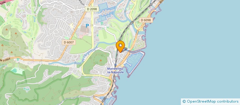localisation de l'entreprise CTIM NAUTIQUE ILLINI à MANDELIEU-LA-NAPOULE