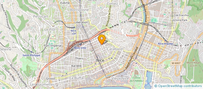 localisation de l'entreprise CTIM NIEPCE à NICE
