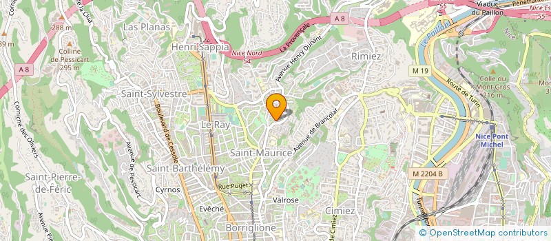 localisation de l'entreprise CTIM NOISETIERS à NICE