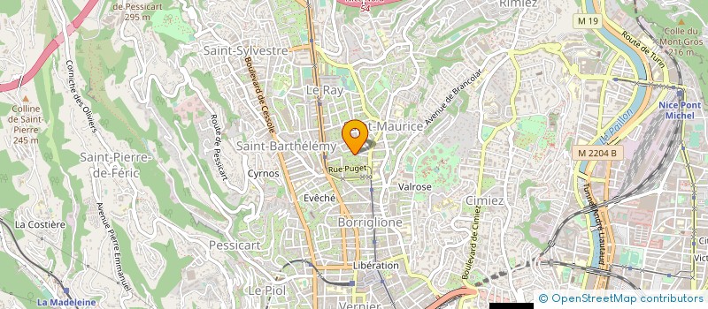 localisation de l'entreprise CTIM OLIVIERS à NICE