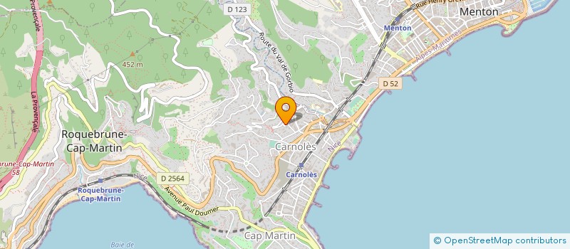 localisation de l'entreprise CTIM ORANGERIE à ROQUEBRUNE-CAP-MARTIN