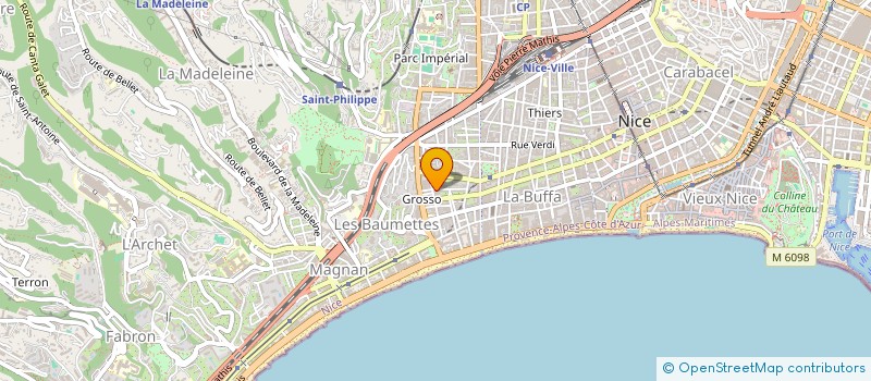 localisation de l'entreprise CTIM ORANGERS à NICE