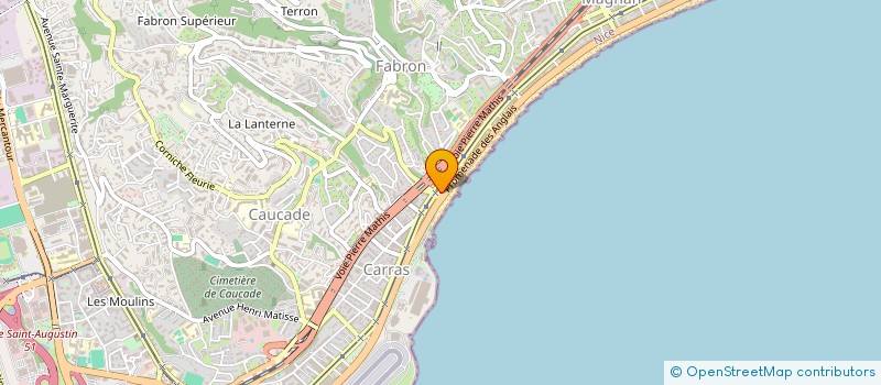 localisation de l'entreprise CTIM PALAIS HENRI 4  NICE