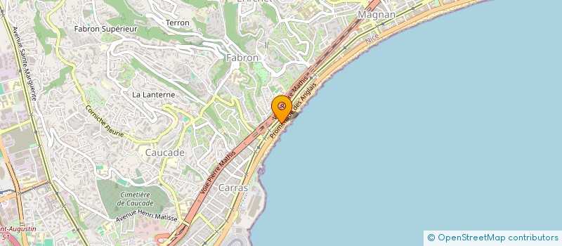 localisation de l'entreprise CTIM PALAIS MER à NICE