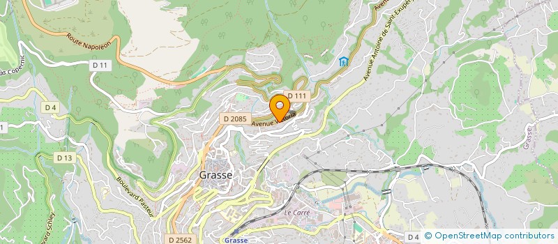 localisation de l'entreprise CTIM PALAIS PROVENCAL  GRASSE