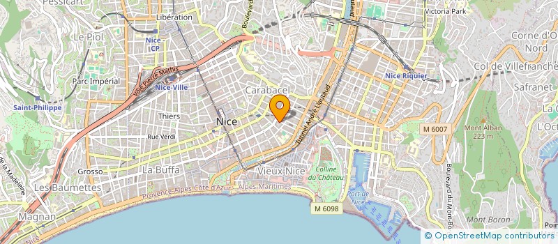 localisation de l'entreprise CTIM PALERMO à NICE