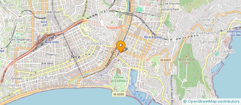 localisation de l'entreprise CTIM PAPON à NICE