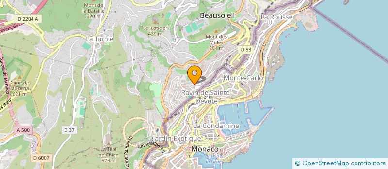 localisation de l'entreprise CTIM PASTEUR à BEAUSOLEIL