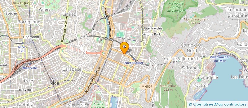 localisation de l'entreprise CTIM PIERRE SOLA 35 à NICE