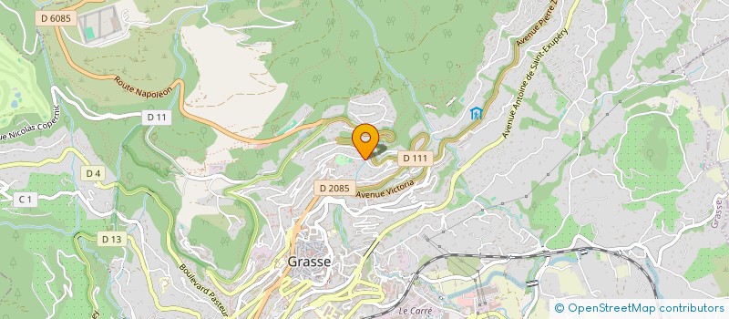 localisation de l'entreprise CTIM PRINCESSE PAULINE  GRASSE