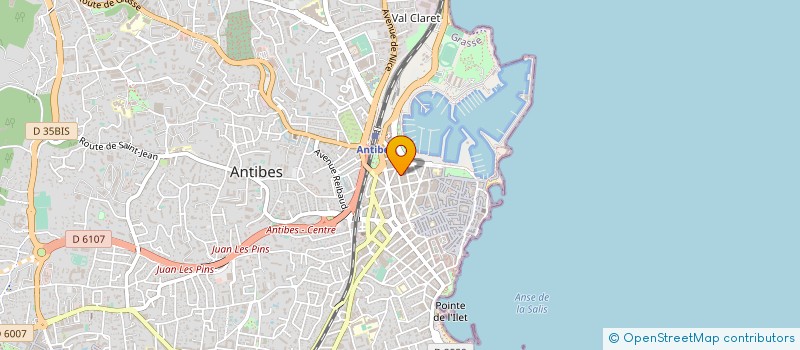 localisation de l'entreprise CTIM PROVENCE à ANTIBES