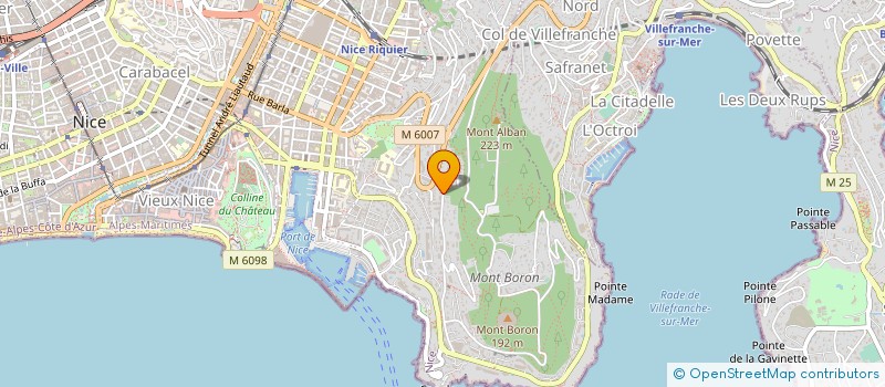 localisation de l'entreprise CTIM RADIEUSE à NICE