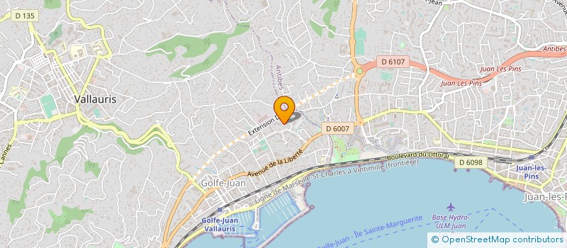 localisation de l'entreprise CTIM REGENTS PARK  VALLAURIS