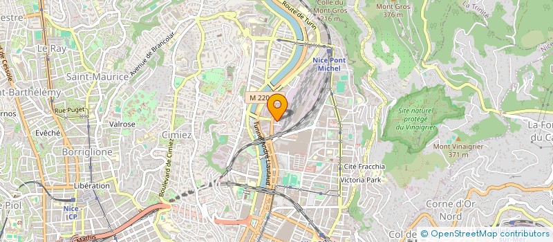 localisation de l'entreprise CTIM REMBLAI à NICE