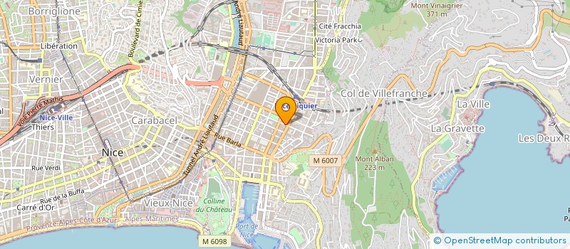 localisation de l'entreprise CTIM REMBRAND à NICE