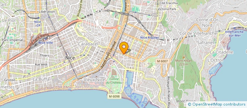 localisation de l'entreprise CTIM RENAISSANCE à NICE