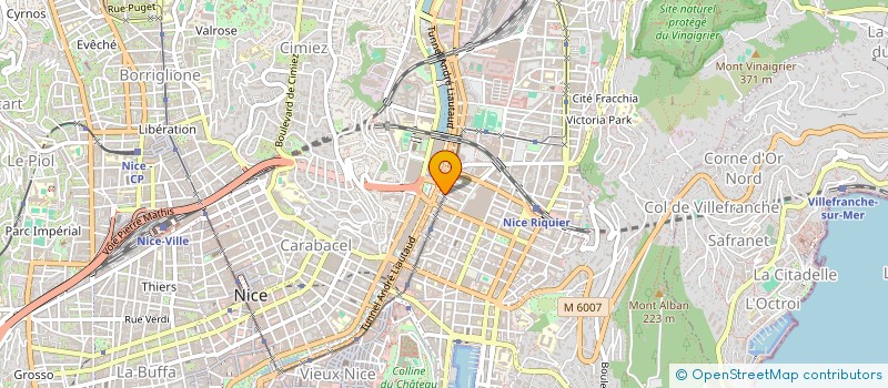 localisation de l'entreprise CTIM REPUBLIQUE 6  NICE