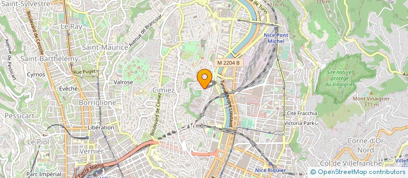 localisation de l'entreprise CTIM RES ST ELOI  NICE