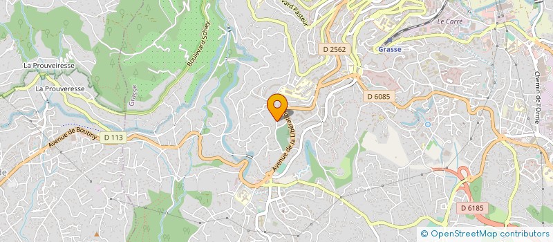 localisation de l'entreprise CTIM RESIDENCE AIGUEBELLE  GRASSE