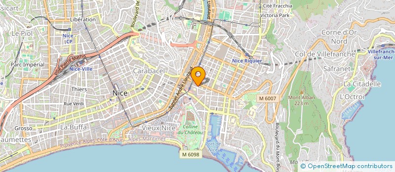 localisation de l'entreprise CTIM RESIDENCE BARLA  NICE