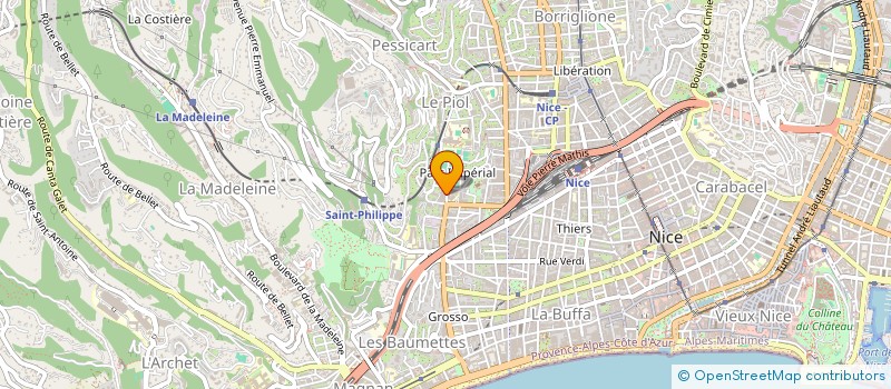 localisation de l'entreprise CTIM RESIDENCE BELVEDERE           BLOC  NICE
