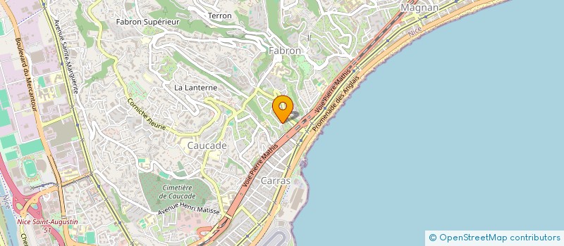 localisation de l'entreprise CTIM RESIDENCE CHATEAU DES ANGES à NICE