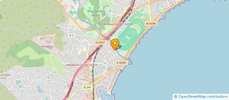 localisation de l'entreprise CTIM RESIDENCE DU LOUP à VILLENEUVE-LOUBET