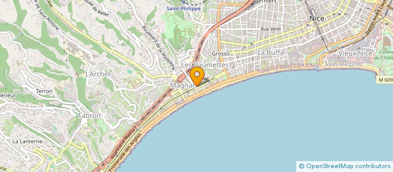 localisation de l'entreprise CTIM RESIDENCE FRANCE à NICE