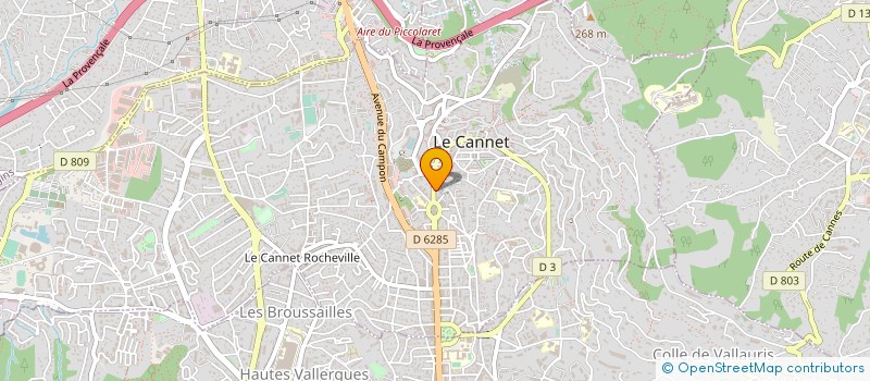 localisation de l'entreprise CTIM RESIDENCE LE NEUILLY à LE CANNET