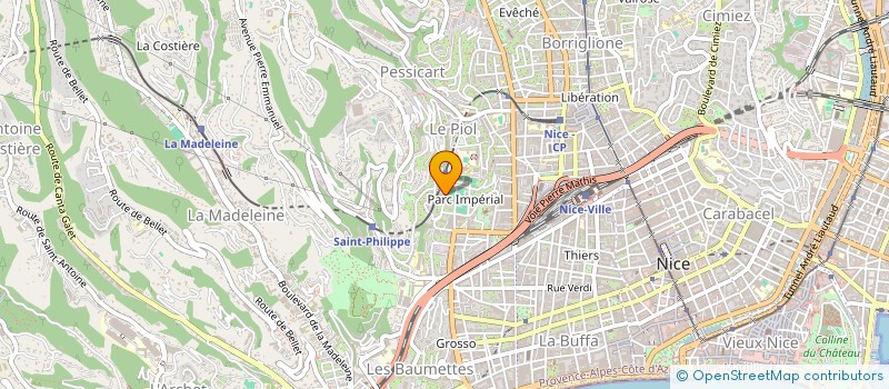 localisation de l'entreprise CTIM RESIDENCE MARIGNAN  NICE